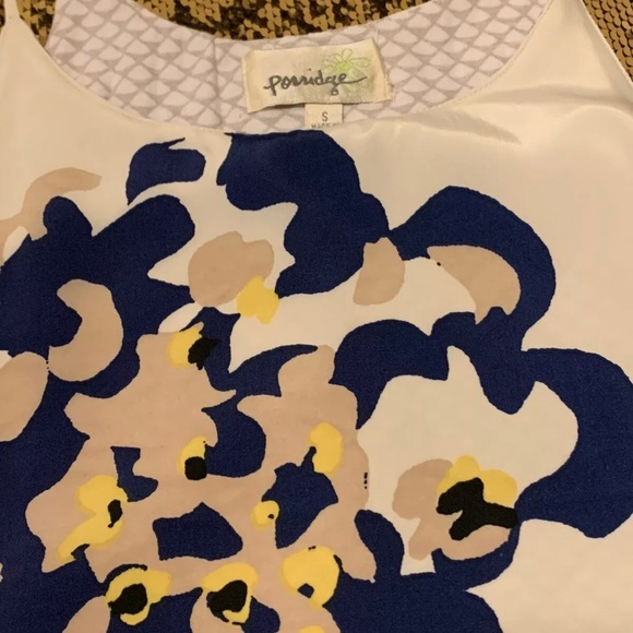 Anthropologie Porridge Women's Layered Tank  Sz S - Picture 2 of 5